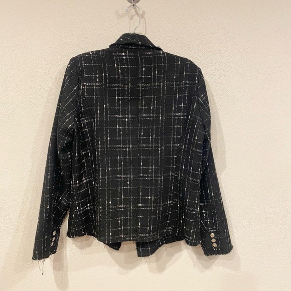 VICI Double Breasted Tweed Blazer Size XL EUC - Picture 5 of 5